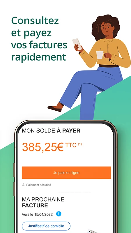 Consultez et payez vos factures gaz Engie Passerelle depuis l'espace client