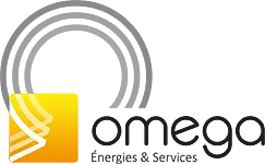Logo de la regie electricite gaz Omega