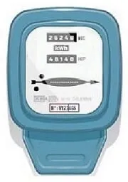 Schéma localisation du numéro sur un compteur électromécanique ancien