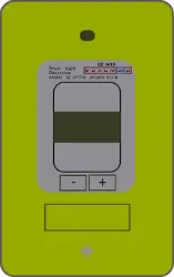 Schéma localisation du numéro sur le compteur Linky