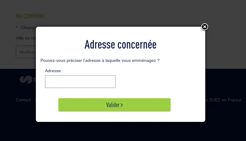 Saisir-adresse