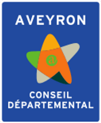 Carte du d&eacute;partement Aveyron