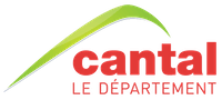 Carte du d&eacute;partement Cantal