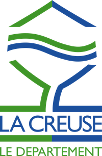Carte du d&eacute;partement Creuse