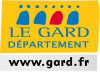 Carte du d&eacute;partement Gard