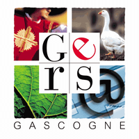 Carte du d&eacute;partement Gers