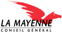 Carte du d&eacute;partement Mayenne